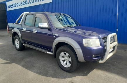 Used 2007 FORD RANGER PJ XLT Utility Crew Cab 4dr Man 5sp 4x4 3.0DT