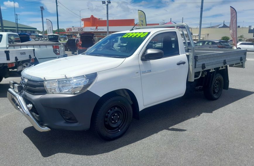 2018 TOYOTA HILUX Workmate  GUN122R Turbo CAB CHASSIS Single Cab
