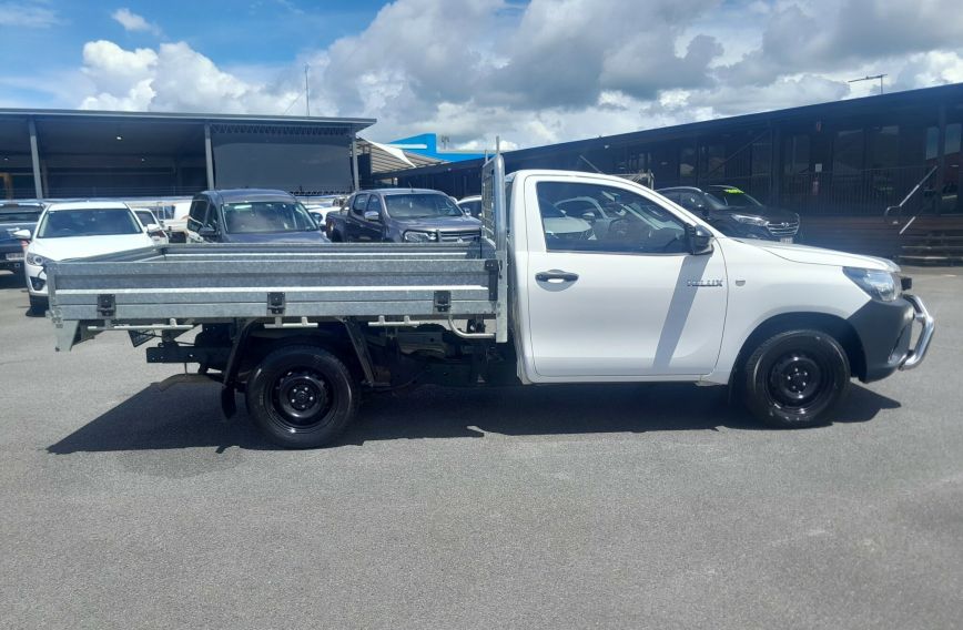 2018 TOYOTA HILUX Workmate  GUN122R Turbo CAB CHASSIS Single Cab
