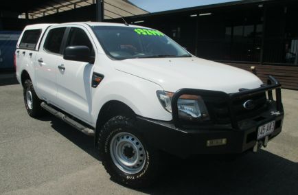Used 2012 FORD RANGER PX XL Cab Chassis Double Cab 4dr Spts Auto 6sp 4x4 1273kg 2.2DT